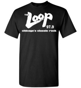 The legendary black and white Loop t-shirt